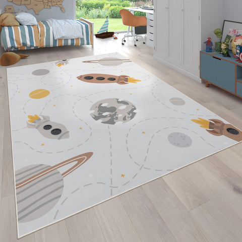Kids Play Rug – City Streets Design – Durable – Easy-Clean – Soft Pile