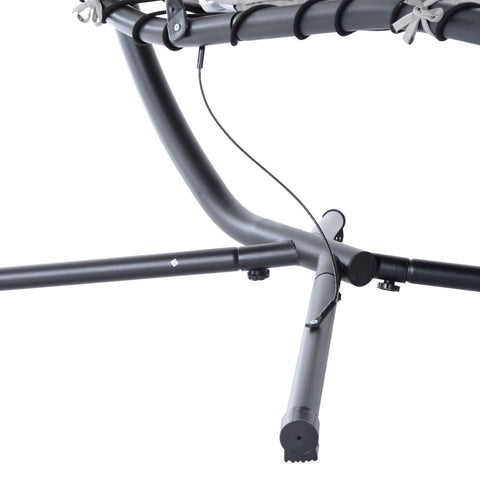 Rootz Hanging Lounger Schwingliege - Hollywood Swing - Garden Lounger - Ergonomic Comfort - 190cm x 115cm x 190cm