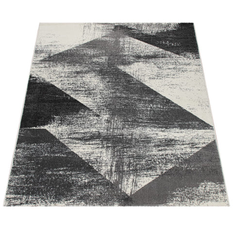 Abstract Design Frisé Rug – Modern, Durable & Soft – Artistic Short-Pile Carpet