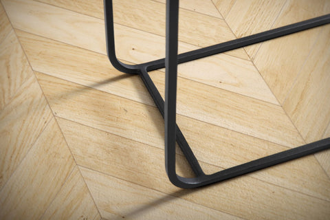 Rootz Modern Design Rechthoekige Plantenpot - Zwart &amp; Goud Plantenbak - Elegante en Functionele Plantenhouder Voor Binnen - 60cm x 60cm x 24cm - Handgemaakt Ijzeren Frame - Verwijderbare Pot - 5kg Laadvermogen