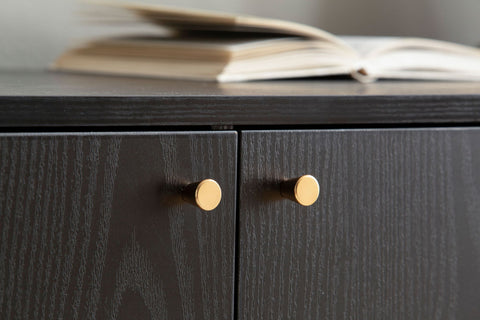 Rootz Sideboard 140cm - Chest of Drawers - Storage Cabinet - Timeless Oak Decor - Spacious Storage - Anti-Slip Protection - 140cm x 75cm x 40cm