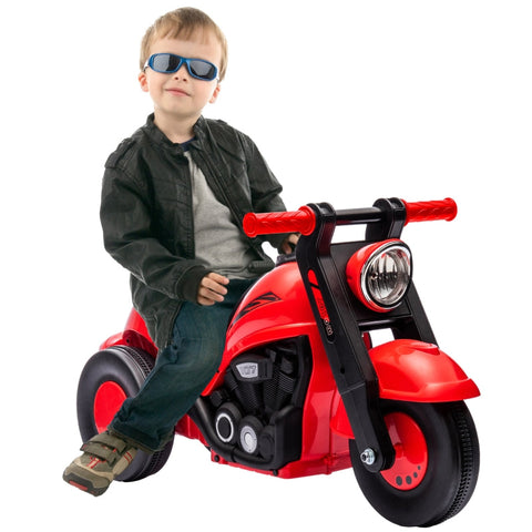 Rootz Toddler Ride-On Motorcycle Car - Kids Vehicle - Baby Push Car - Enhances Walking Skills - 80L x 35.5W x 42H cm