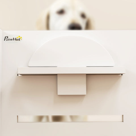 Rootz Adjustable Dog Feeding Station - Food Bowls - Pet Feeders - Digestion Support - 63cm x 58.5cm x 40cm