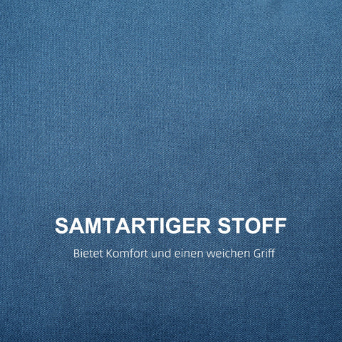 Rootz Two Seater Sofa - Modern Couch - Fabric Loveseat - Eucalyptus Wood Frame - Compact Comfort - 133 x 73 x 81 cm