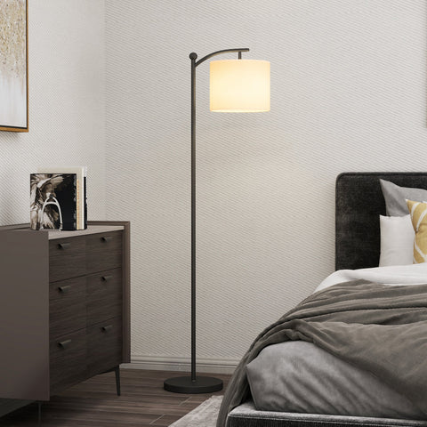 Rootz Floor Lamp - Adjustable Light - Standing Lamp - Remote Controlled - 11 Adjustable Brightness - 54.3cm x 30.6cm x 159.6cm
