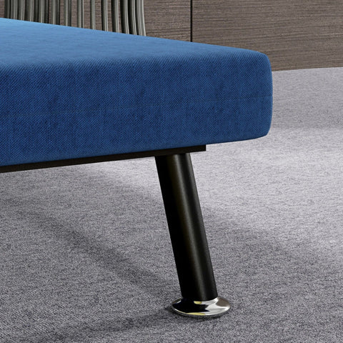 Rootz Convertible Sofa Bed - Folding Sleeper Chair - Portable Guest Bed - Art Nouveau Design - Compact Dimensions - 75cm x 70cm x 75cm