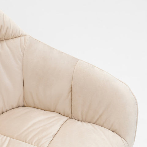 Rootz Swivel Office Chair - Rotating Chair - Adjustable Desk Chair - Maximum Comfort - 44cm x 55cm x 81-91cm