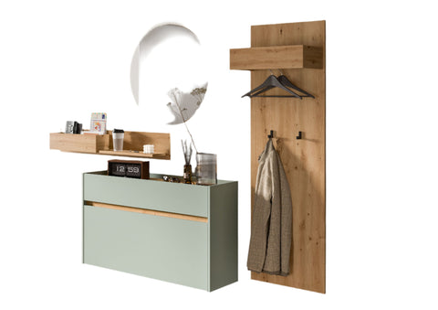 Rootz 5 Piece Wardrobe Set - Bedroom Organizer - Storage Solution - Quick Setup - 192x236x32cm