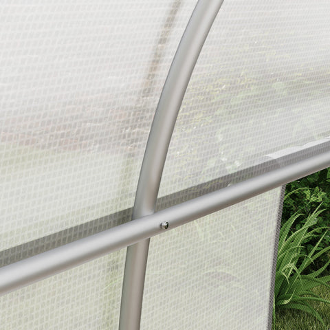 Rootz Large Tunnel Greenhouse - Garden Greenhouse - Plant Cultivation Shelter - Year-Round Growth - 800cm x 300cm x 200cm