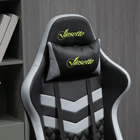 Rootz Gaming Office Chair - Gamer Chair - Ergonomic Chair - Neck & Lumbar Support - 61cm x 70cm x 121-129cm