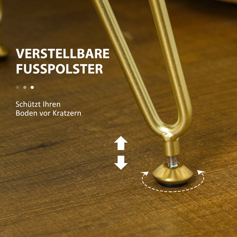 Rootz Modern Stool - Ottoman - Bedroom Bench - Velvet Fabric Comfort - 76cm x 38cm x 41.5cm