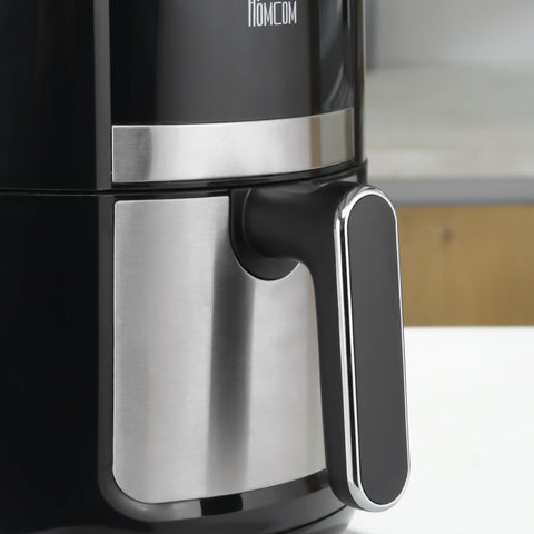 Rootz Hot Air Fryer 4L - Airfryer - Deep Fryer - Healthier Cooking - 34.2cm x 25.6cm x 31.8cm - 12 Programs - 80-200°C - Non-Stick - Black