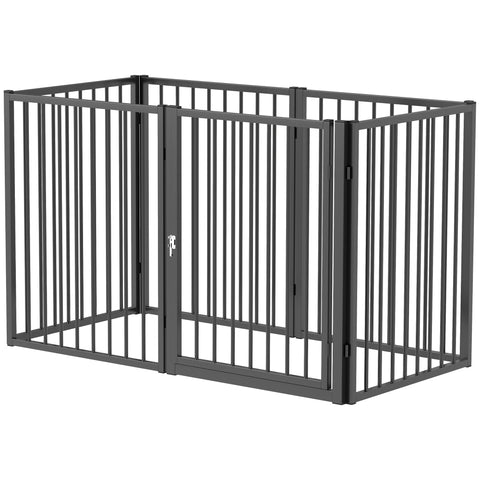 Rootz Puppy Run Dog Spout - Puppy Enclosure - Foldable Dog Fence - Versatile & Portable - 240cm x 60cm x 76cm