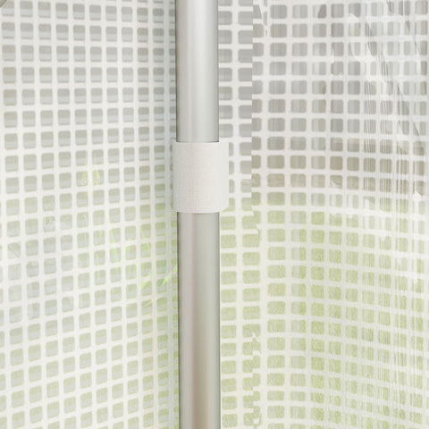 Rootz Garden Greenhouse - Tunnel Greenhouse - Rolling Doors - Optimal Ventilation - 395cm x 300cm x 197cm - UV-resistant & Durable Design