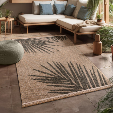 Durable Indoor Outdoor Rug – Soft, Elegant, Easy Care, Modern Patterns