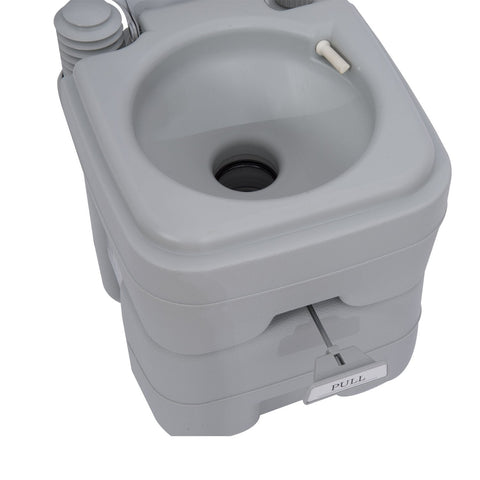 Rootz Portable Camping Toilet - Mobile Toilet - Travel Toilet - Hygienic Comfort - 38cm x 38cm x 45cm
