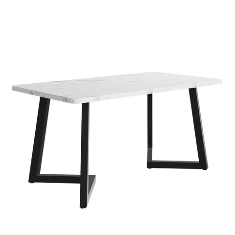 Rootz Elegant Dining Table - Modern Table - Luxurious Table - Durable Design - 117cm x 68cm x 75cm