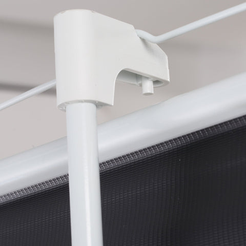 Rootz Projection Screen - Cinema Screen - Presentation Display - Adjustable Height - 203cm x 152cm