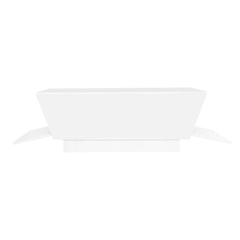 Rootz LED Coffee Table - Modern Living Room Table - LED-Lit Table - App-Controlled Lighting - 100L x 50W x 35.1H cm