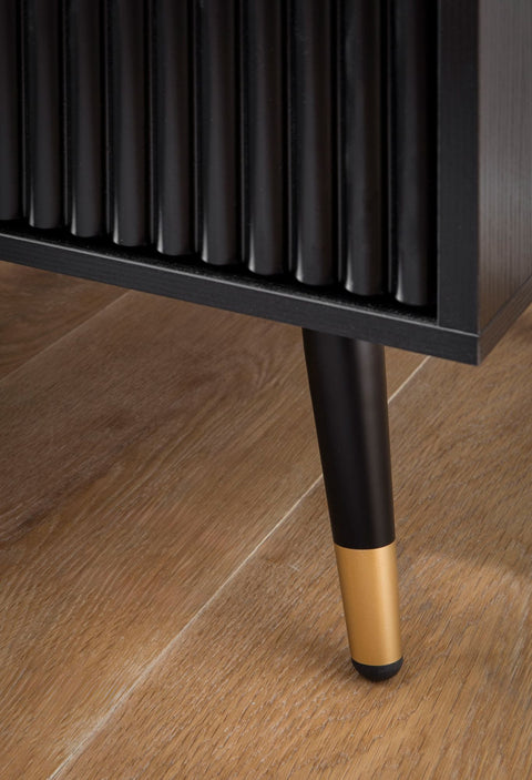 Rootz Night Box - Modern Bedside Table - Drawer Cabinet - Ample Storage - 43.5cm x 39cm x 56cm