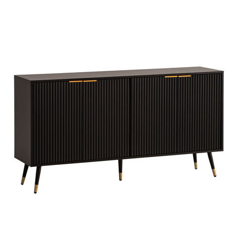 Rootz Stylish Chest of Drawers - Modern Sideboard - Storage Unit - Spacious Design - 150cm x 81cm x 39cm