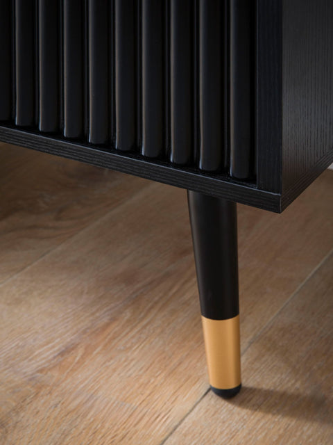 Rootz Stylish Chest of Drawers - Modern Sideboard - Storage Unit - Spacious Design - 150cm x 81cm x 39cm