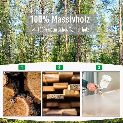 Rootz Tool Shed with Side Table - Garden Storage - Outdoor Shed - Weatherproof - Multi-functional - Secure - 139W x 75D x 160H cm - Fir Wood