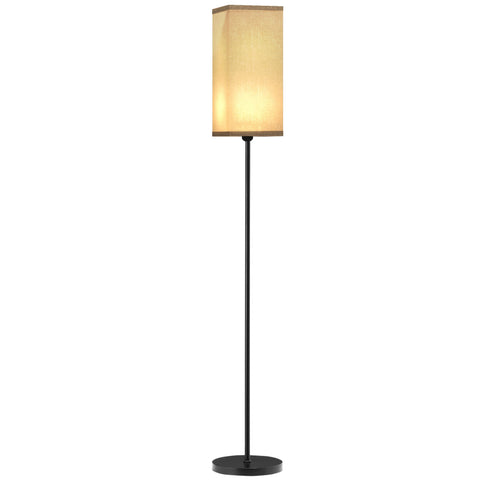 Rootz Modern Floor Lamp - Lighting Fixture - Illumination Stand - Foot Switch Convenience - 25Ø x 161.5H cm