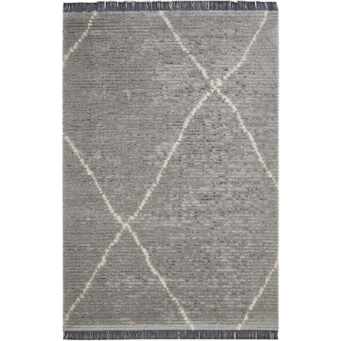 Rootz Shaggy Rug with Fringes - Area Rug - Softness & Comfort - Polyester Elegance - 230 x 160 x 2.1 cm