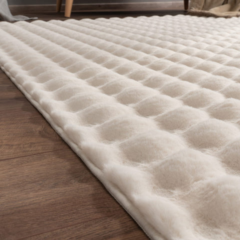 Deep-Pile Rug – Soft & Durable – Modern Geometric Patterns – Easy to Clean