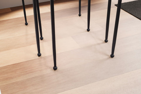 Rootz Modern Design Side Table Set - 2 Tables - Green and Black Transparent Table Tops - Metal Frames - 45cm x 45cm x 52cm & 37cm x 37cm x 42cm