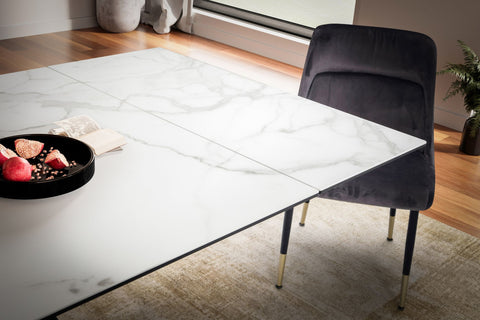 Rootz Modern Dining Table - Dining Room Table - Rectangular Table - Expandable - 180-260cm x 95cm x 78cm