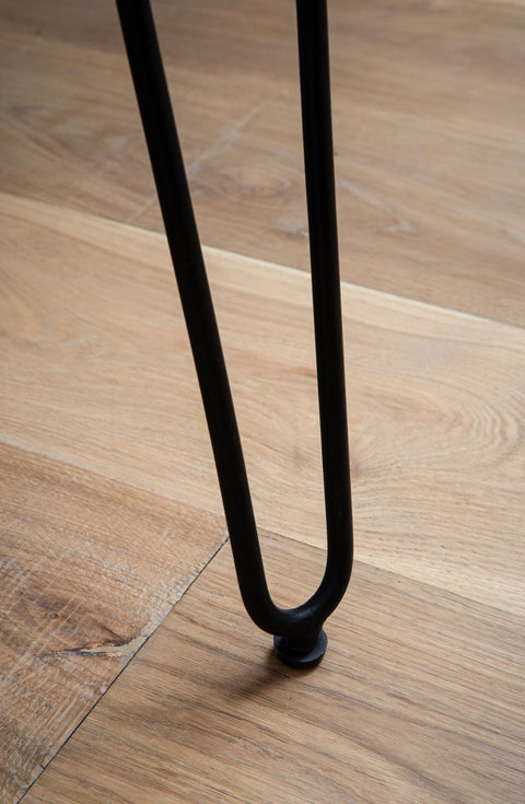 Rootz Massive Office Table - Modern Design - Expressive Edges - Unique Handcrafted - 150cm x 36cm x 75cm