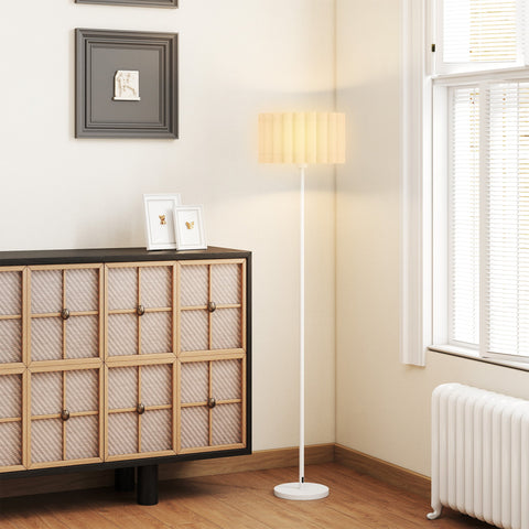 Rootz Retro Style Floor Lamp - Modern Light Fixture - Standing Lamp - Durable Metal Rod - 153cm x Ø35cm x Ø2.5cm