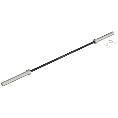 Rootz Barbell Bar - Steel Workout Bar - 180cm Olympic Weightlifting Rod - Durable & Safe - Load Capacity 200kg Ø5cm