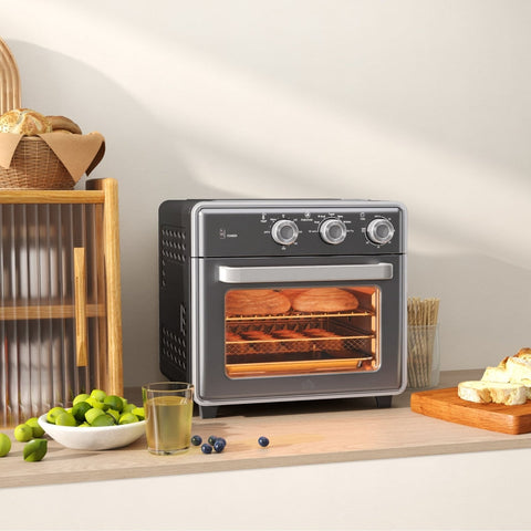 Rootz Multifunctional Mini Oven - Compact Oven - Versatile Cooker - 20L Capacity - 36cm x 37.7cm x 34.5cm
