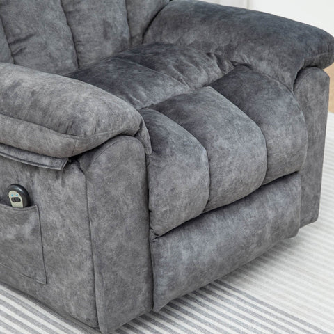 Rootz Electric Massage Chair - Power Lift Recliner - Heated Armchair - Ultimate Comfort - 95cm x 97cm x 98cm