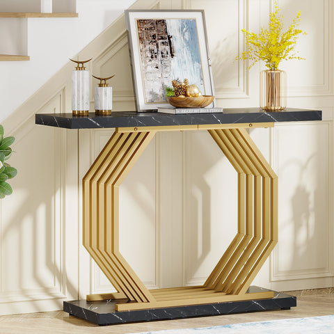 Rootz Chic Console Table - Sofa Table - Entryway Table - Stain & Scratch Resistant - 100cm x 30cm x 82cm