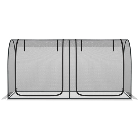 Rootz Garden Netting Plant Protection Tent - Pest Net - Insect Protection - Windproof - 249 x 120 x 120 cm