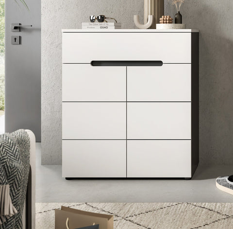 Rootz Shoe Cabinet - Shoe Organizer - Shoe Storage - Durable & Stable - 80x94x37cm