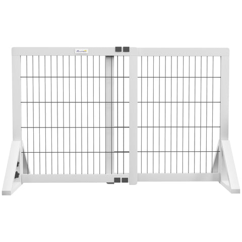 Rootz Dog Guard - Pet Barrier - Safety Gate - Maximum Safety - 63-106L x 44W x 67H cm