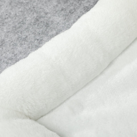 Rootz Cat House - Cat Cave Bed - Cozy Cat Condo - Soft Cushion - Dual Apartments - 74cm x 37.5cm x 78.5cm