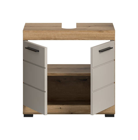 Rootz Vanity Unit - Bathroom Storage Cabinet - Bathroom Furniture - Durable & Elegant - 60cm x 56cm x 34cm
