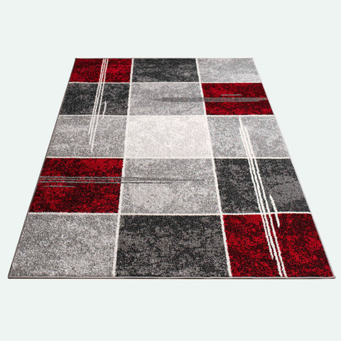 Moroccan Pattern Rug – Modern Oriental Style – Soft, Durable, Easy Care