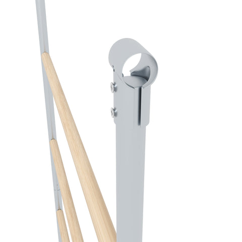 Rootz Chicken Sitting Ladder - Chicken Perch - Poultry Roosting Rack - Weatherproof - 140cm x 86cm x 2.5cm - For 4-6 Chickens