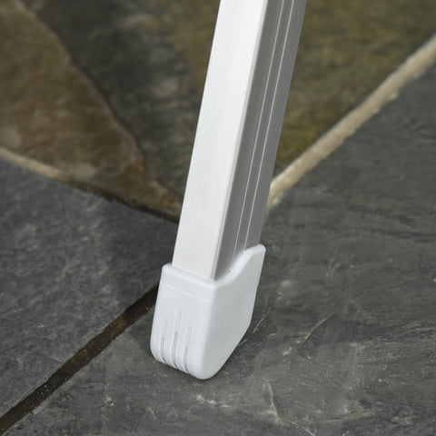 Rootz 2 Piece Set Foldable Garden Chairs - Deck Chairs - Outdoor Chairs - Adjustable Backrest & Armrests - 75cm x 61.5cm x 115cm