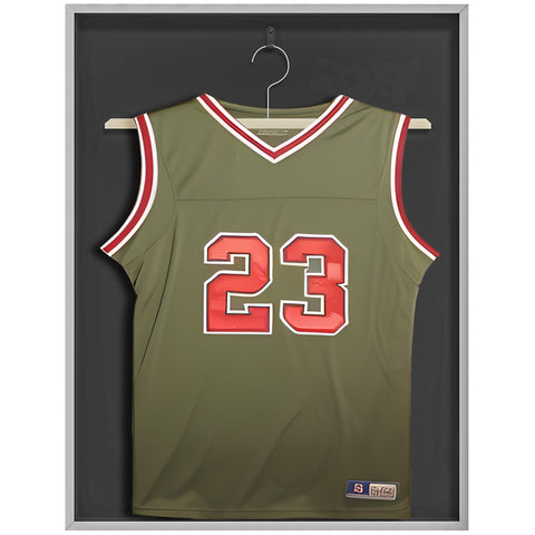 Rootz T-Frame Jersey Display Case - Frame Box - Memorabilia Holder - UV Resistant Acrylic - 70cm x 90cm