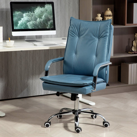 Rootz Adjustable Office Chair - Height Adjustable Office Chair - Ergonomic Chair - Lumbar Support - 58cm x 69cm x 119-129cm