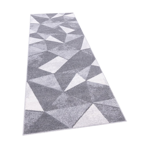 Modern Short-Pile Rug – Geometric Pattern – Soft, Durable & Easy-Care
