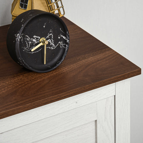 Rootz Storage Cabinet Buffet - Sideboard - Credenza - Adjustable Shelves - 60W x 30D x 87.5H cm